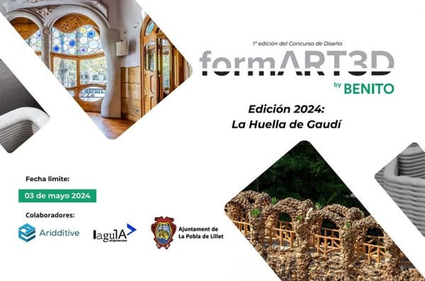 Lanzamos el 1er Concurso de diseño FormART3D de BENITO
