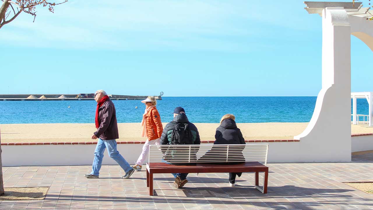 Arredo Urbano e area giochi sul Passeig del Mar a Palamós