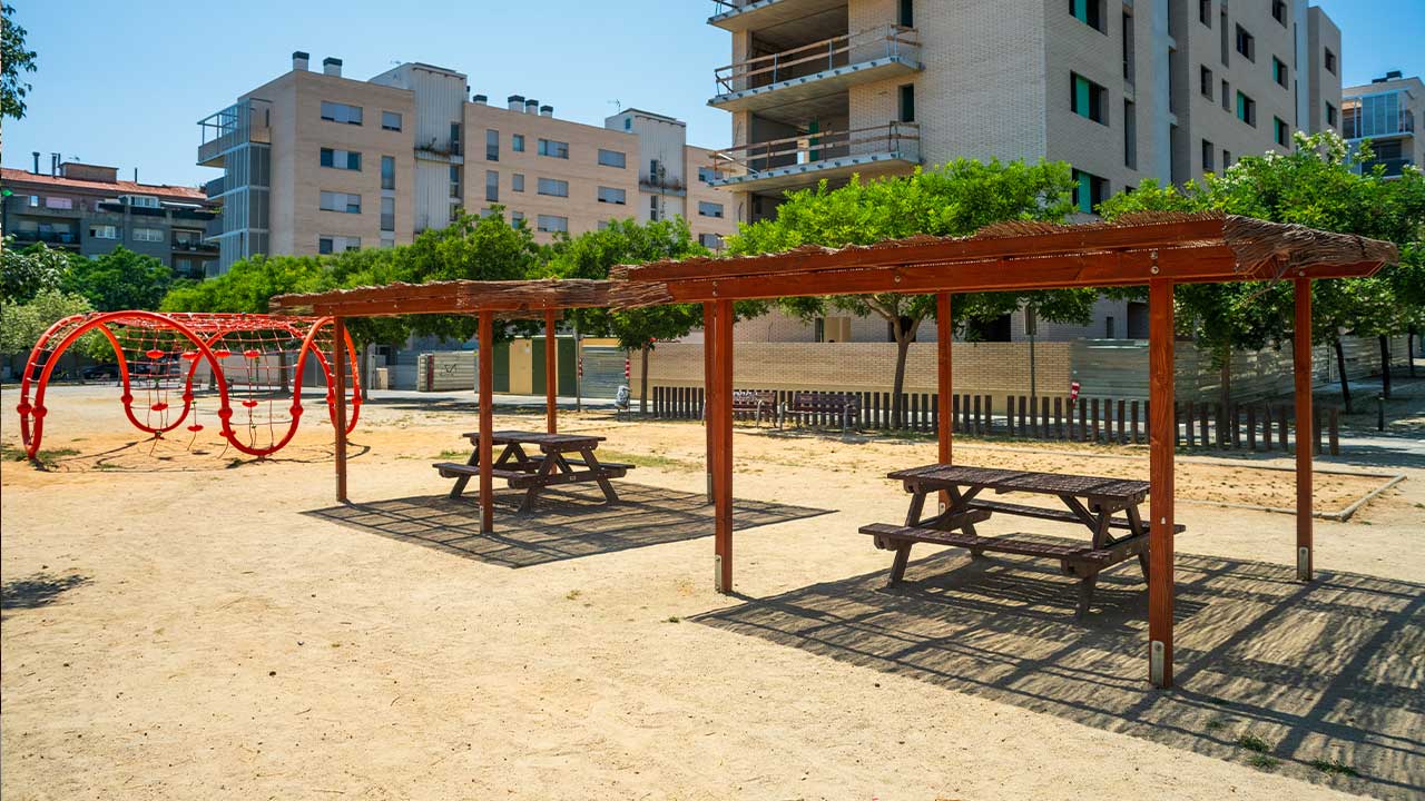 Area di sosta e parco giochi KLASIK a Vilafranca del Penedès