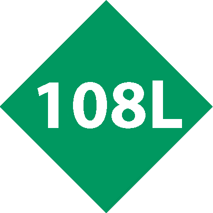 Capacité <br> 108L