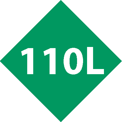 Capacité <br> 110L