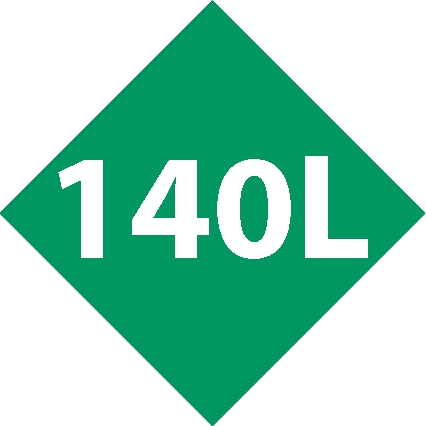 Capacité <br> 140L