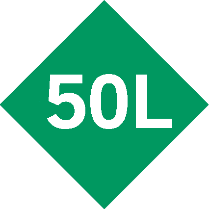 Capacity <br> 50L