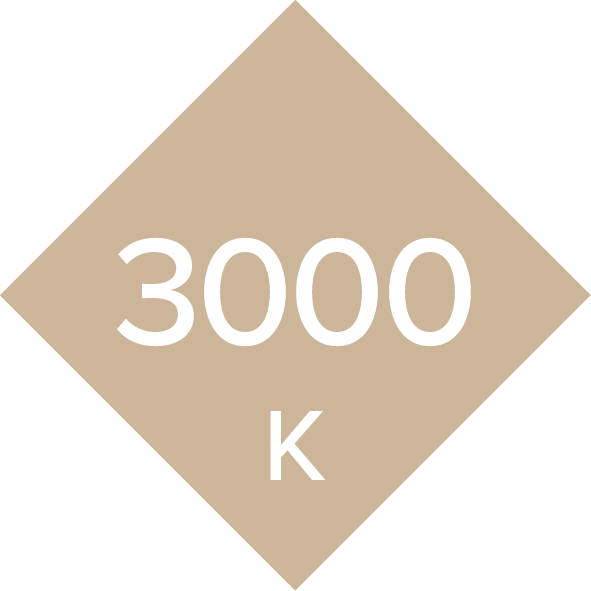 درجة حرارة اللون 3000K