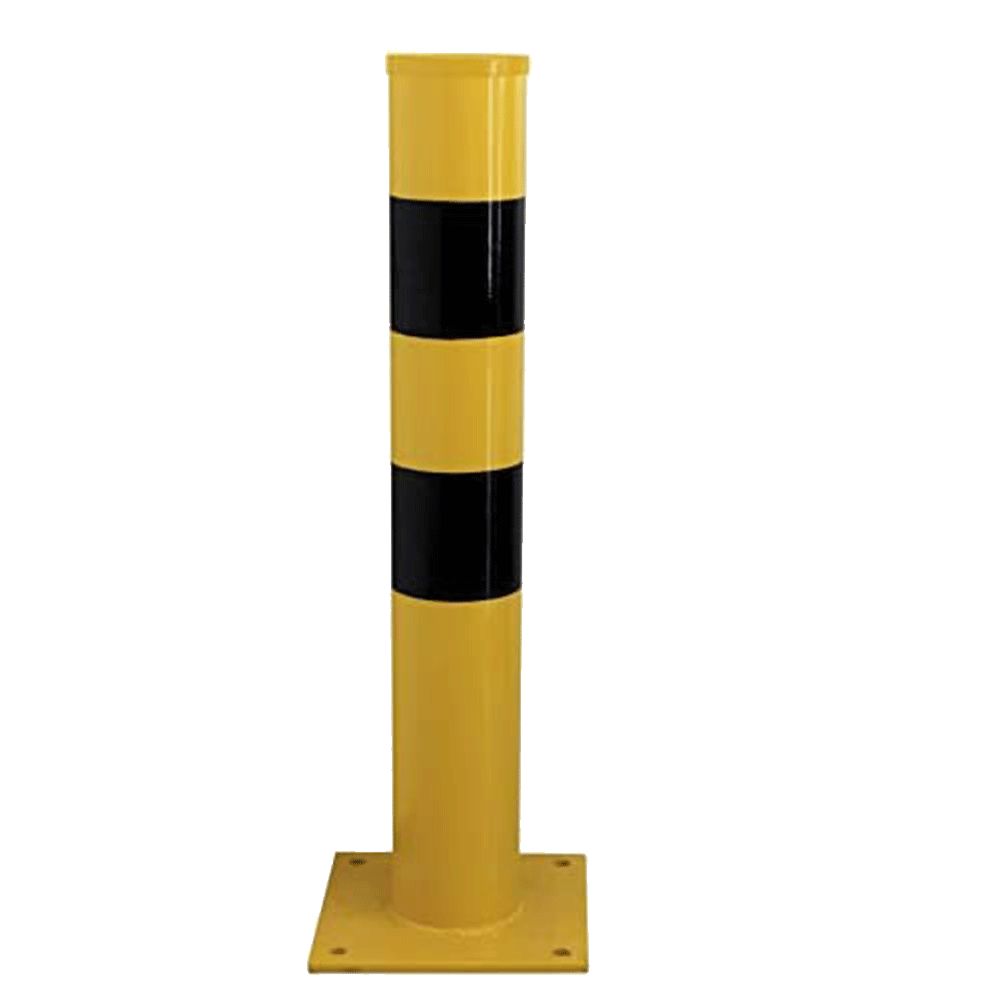 Fixe de protection jaune et noire